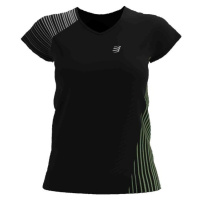 Compressport PERFORMANCE SS TSHIRT Dámské běžecké triko, černá, velikost