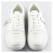 Bílé dámské šněrovací tenisky sneakers (21-Q22)