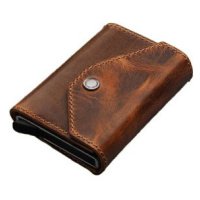 Pularys Pánská kožená peněženka hnědá, 174631007
