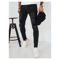 Pánské černé džínové kalhoty Dstreet UX4153