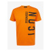 Oranžové pánské tričko DSQUARED2 Icon Cool