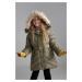 DEFACTO Hooded Faux Fur Lined Coat/Parka