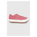 Boty Puma 380686 růžová barva, na plochém podpatku