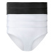 esmara® Dámské kalhotky, 5 kusů (černá/bílá)