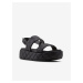 Černé dámské sandály na platformě ALDO Cossette