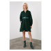 Trendyol Green Shirt Dress With A Belt