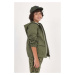 Dětská bunda Mayoral zelená barva
