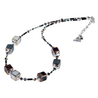 Lampglas Elegantní náhrdelník Clear Night z perel Lampglas NCU25