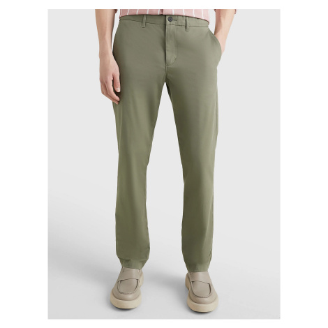 Khaki pánské chino kalhoty Tommy Hilfiger Denton