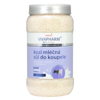 Vivaco Sůl do koupele s kozím mlékem VIVAPHARM 1200 g