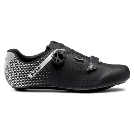 Northwave Core Plus 2 Shoes Black/Silver Pánská cyklistická obuv North Wave