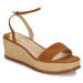 Lauren Ralph Lauren LEONA-ESPADRILLES-WEDGE Hnědá