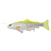 Savage gear gumová nástraha 4d linethru trout sinking lemon trout - 20 cm 98 g