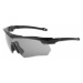 Ochranné střelecké brýle ESS® Crossbow Suppressor One - černý rámeček, kouřově šedé čočky