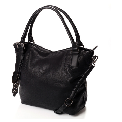 Atraktivní dámská kabelka do ruky Marisa, černá Dudlin