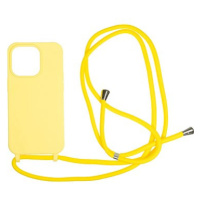 Mobile Origin Lanyard Case Yellow iPhone 14 Pro