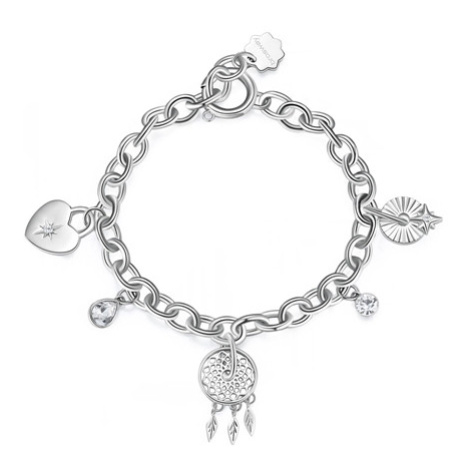 Náramek Brosway CHAKRA z chirurgické oceli BHKB117 + dárek zdarma