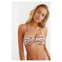 bikiny vrchní díl Trendyol Zebra Patterned