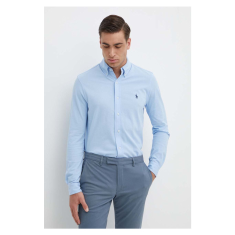 Bavlněná košile Polo Ralph Lauren regular, s límečkem button-down, 710654408