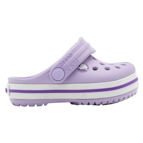 Crocs Sandálias Baby Crocband - Lavender/Neon Purple Fialová
