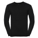 Russell Pánský pletený svetr s výstřihem do V R-710M-0 Black