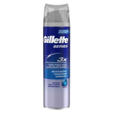 GILLETTE Series Moisturizing Gel na holení 200 ml