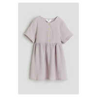 H & M - Šaty's krátkým rukávem - fialová