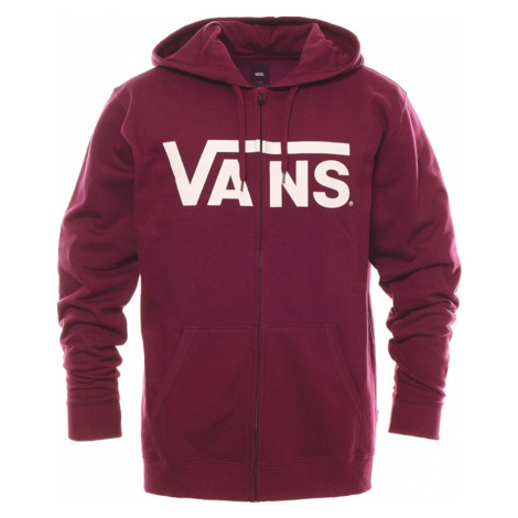 Mikina Vans Classic Zip pomegranate