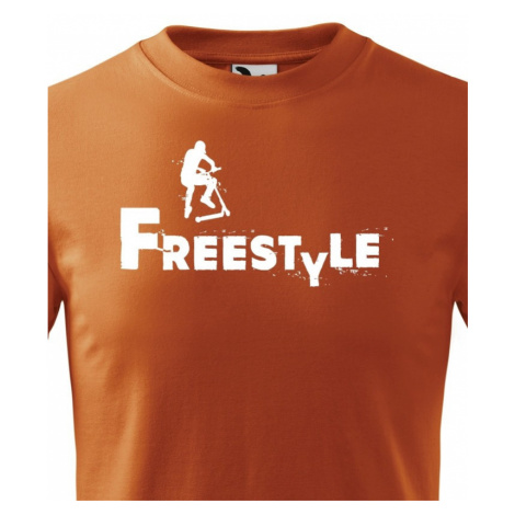 Dětské tričko s Freestyle koloběžkou BezvaTriko