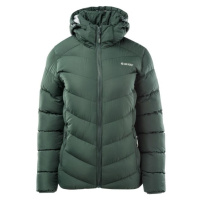 Hi-Tec LADY SAFI II Dámská prošívaná zimní bunda, tmavě zelená, velikost