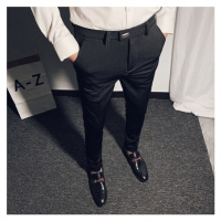 Kancelářské pánské kalhoty slim formal