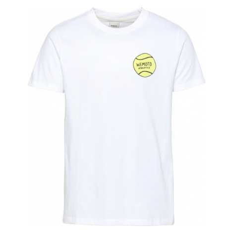 Wemoto Shirt 'ASH' bílá / žlutá / černá