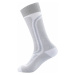 Alpine Pro Dimitri Unisex ponožky USCH012 bílá