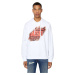 Diesel Sweatshirt - S-GINN-HOOD-E8 SWEAT-SHIRT white