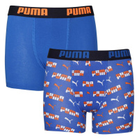 2PACK chlapecké boxerky Puma vícebarevné