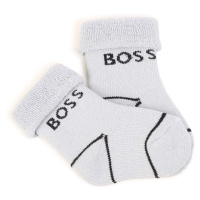 Kojenecké ponožky BOSS 2-pack tmavomodrá barva