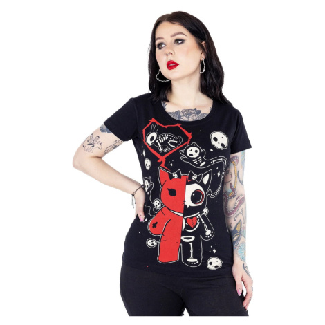 tričko dámské - UNDEAD KITTY - CUPCAKE CULT - POI1378