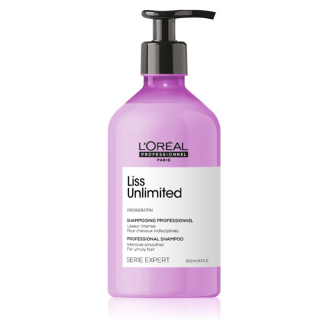 L’Oréal Professionnel Serie Expert Liss Unlimited vyhlazující šampon pro nepoddajné vlasy 500 ml L’Oréal Paris