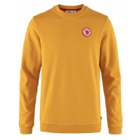 Fjällräven 1960 Logo Badge Sweater M Mustard Yellow Outdoorová mikina