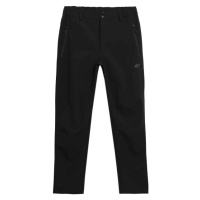 4F MEN´S PANT SOFTSHELL Pánské softshellové kalhoty, černá, velikost
