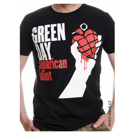 Green Day tričko, American Idiot, pánské RockOff