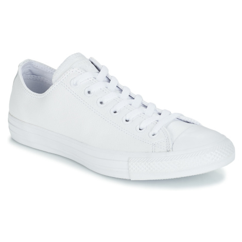 Converse ALL STAR MONOCHROME CUIR OX Bílá