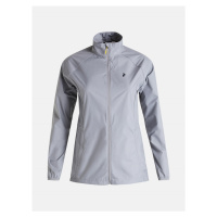 Bunda peak performance w wind jacket soud mist grey melange