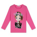 Dívčí triko - KUGO JC0718, tmavě růžová Barva: Růžová tmavší