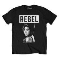 Amy Winehouse Tričko Rebel Unisex Black