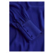 MANGO Košilové šaty 'Jane' modrá