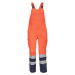 Cerva Lorca Pánské HI-VIS pracovní kalhoty s laclem 03530004 oranžová/navy