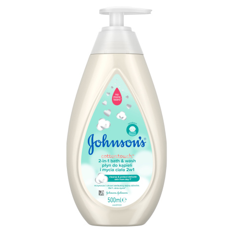 Johnson's Baby Cottontouch Koupel a mycí gel 2v1 500 ml Johnson & Johnson