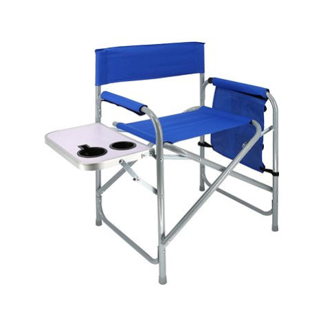 SEFIS Basic kempingová rozkládací židle se stolkem a držákem nápojů - Barva : Modrá