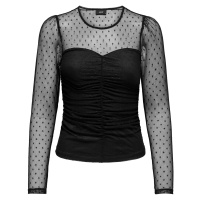 Jacqueline de Yong Dámské triko JDYGABBY Regular Fit 15305356 Black